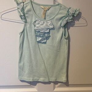 Matilda Jane Light Green Ribbed Top
